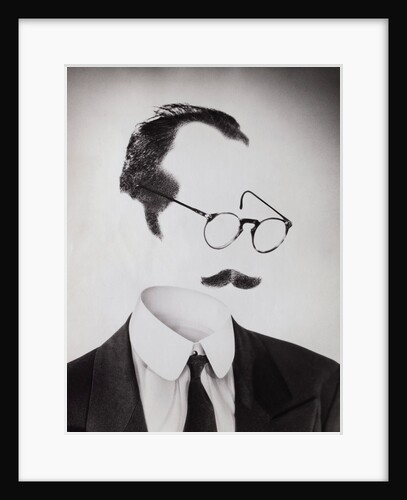 Man with an Invisible Face by Anonymous