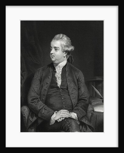 Portrait of Edward Gibbon by Anonymous