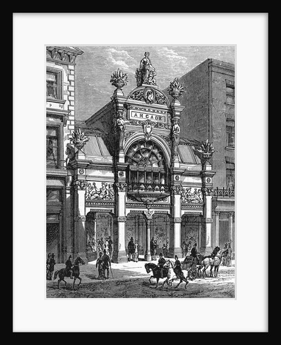 London's Old Bond Street Arcade by Anonymous