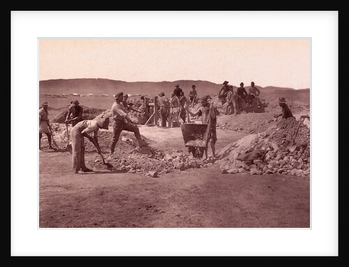 Workers at Gold Mine by Anonymous