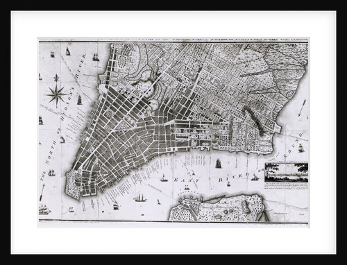 Early Map of New York by Anonymous