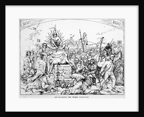 Political Cartoon of Northern Decadence by Anonymous