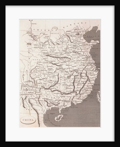 Political Map of China by Anonymous