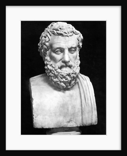 Bust Sculpture of Sophocles by Anonymous