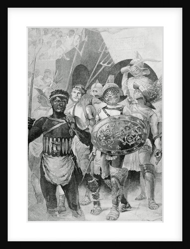Illustration of Gladiators by Anonymous