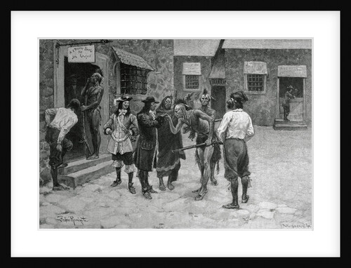 Indians Inspecting Settlers by Anonymous