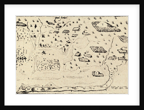 Map from Voyages of Samuel de Champlain by Anonymous
