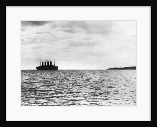 The Titanic Setting Off by Anonymous