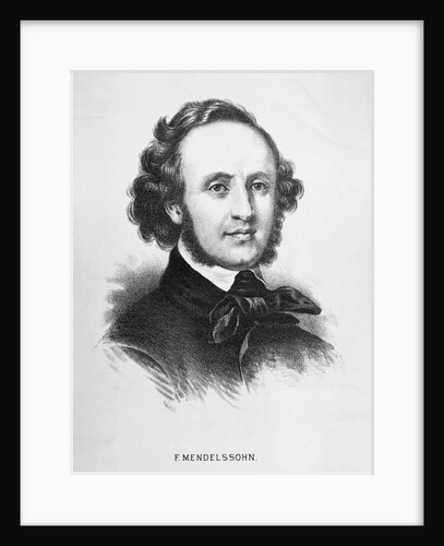 Felix Mendelssohn by Anonymous