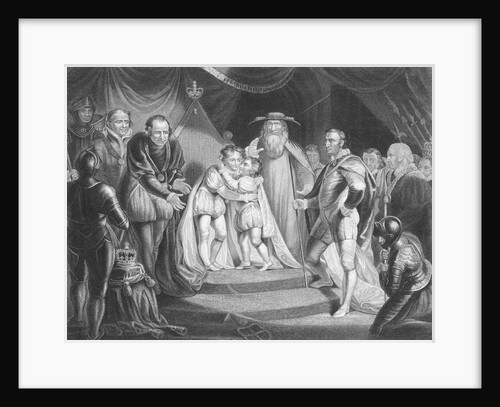 Young Princes Hugging by Anonymous
