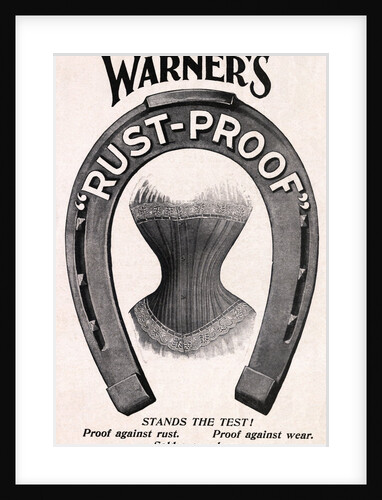 Advertisement for Warner's Rust Proof Corset by Anonymous