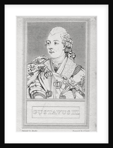 King Gustav III of Sweden by Anonymous