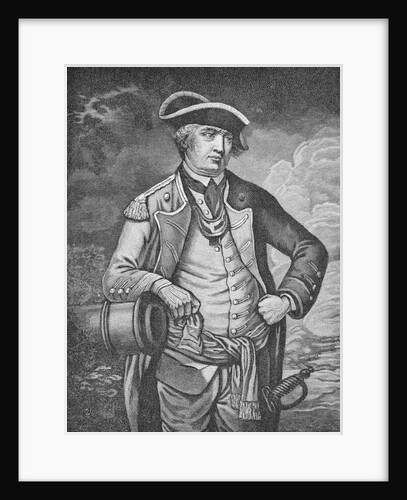 Portrait of American Revolutionary Israel Putnam Ready for Battle by Anonymous