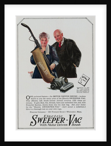 Electric Sweeper-Vac Advertisement by Anonymous