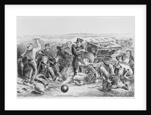 The Interrupted Game Illustration by Anonymous