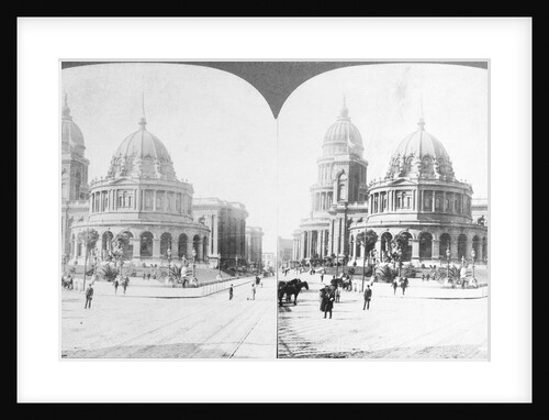 Illustration of San Francisco City Hall Site by Anonymous