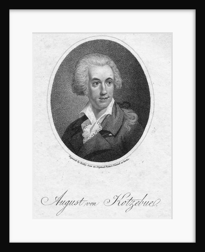August Von Kotzebe by Anonymous