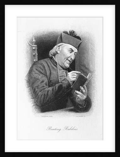 Clergyman Reading a Work of Rabelais by Anonymous