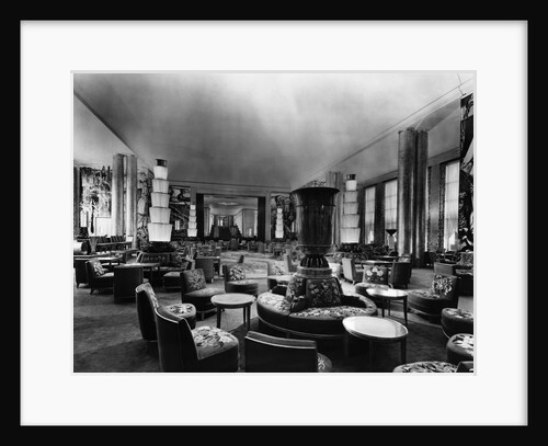 General View S.S.Normandie'S Lounge by Anonymous