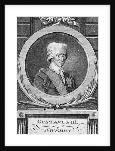 King Gustav III of Sweden by Anonymous