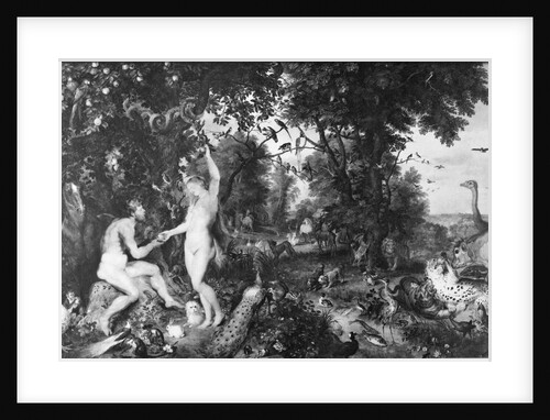 Eve Offering Apple to Adam by Anonymous