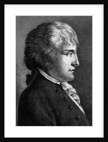 Profile of Giovanni Battista Pergolese by Anonymous