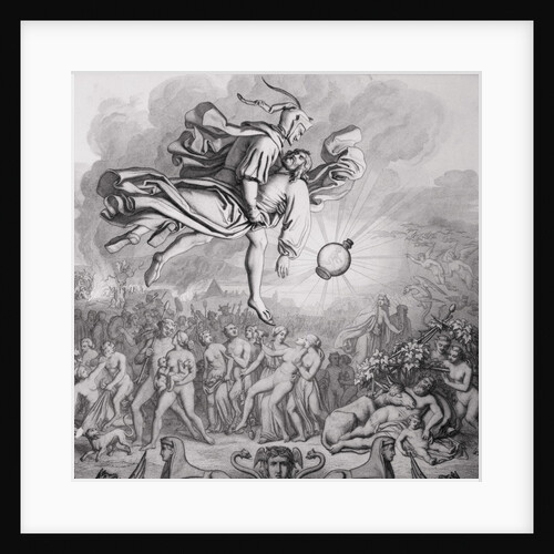 Characters in Outdoor Scene from Faust by Anonymous