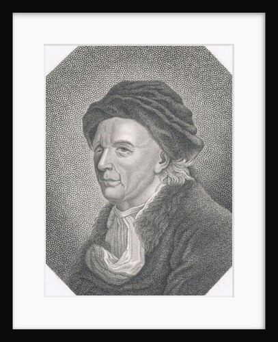 Portrait of Mathematician Leonhard Euler in Pensive Pose by Anonymous