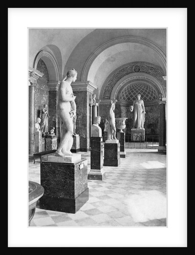 Statues of Gladiators in the Louvre Museum by Anonymous