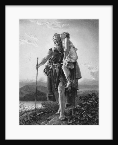 General Belisarius Rescuing Young Man by Anonymous