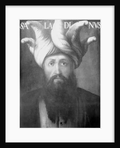 Drawing of Muslim Military Leader Saladin by Anonymous