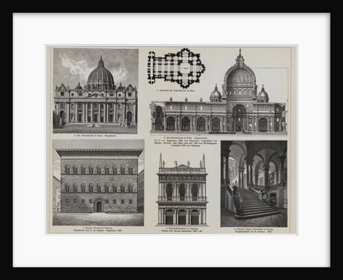 Collected Illustrations of Architecture by Donato Bramante