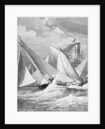 Boats in Yacht Race by Anonymous
