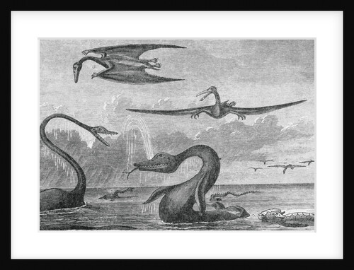 Dinosaurs in Salt Lake Basin by Anonymous