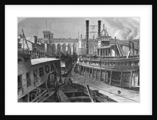 Levee at St. Louis by Anonymous