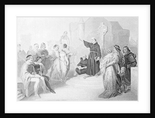 Priest Addressing Soldiers by Anonymous