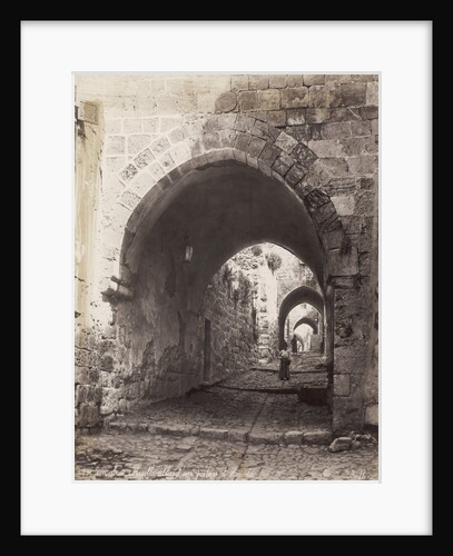 Pathway Leading to Palace of Herod by Anonymous