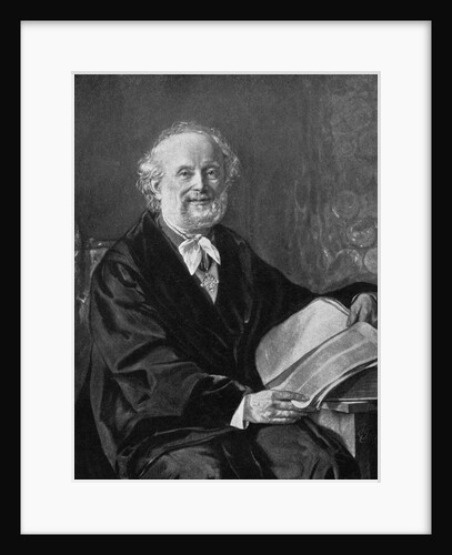 Wilhelm E. Weber Paging Through Book by Anonymous