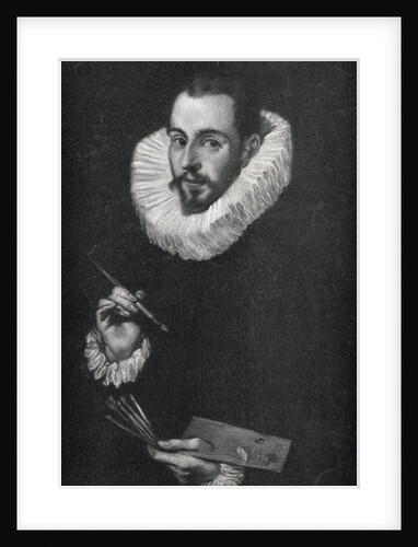 Portrait of Spanish Artist El Greco by Anonymous