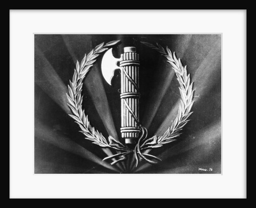Italian Fascists National Symbol by Anonymous
