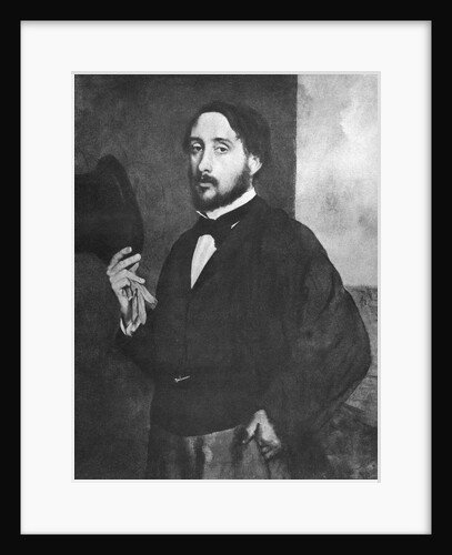 Self-Portrait of Impressionist Painter Edgar Degas by Anonymous