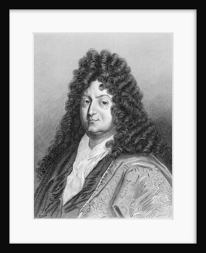Engraved Portrait of Jean Racine by Anonymous