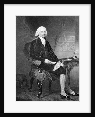 Portrait of President James Madison by Anonymous