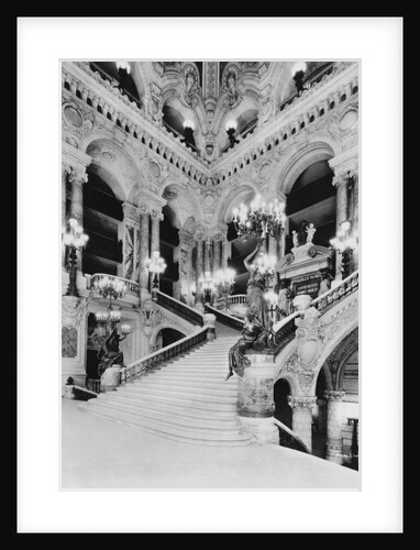 Interior of Paris Opera by Anonymous
