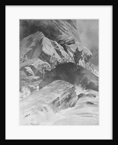 Army Traveling through Mountains by Anonymous