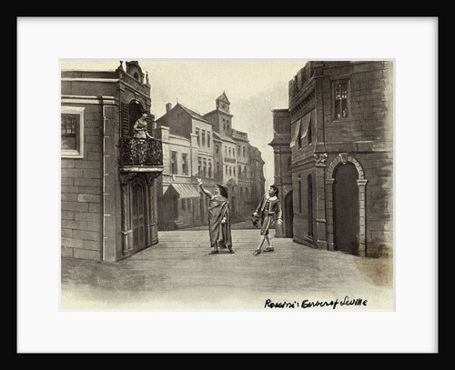 Scene from The Barber of Seville by Anonymous