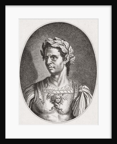 Roman Emperor Tiberius in Headdress by Anonymous