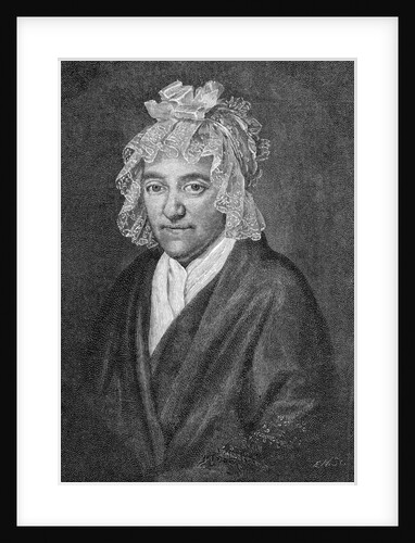 Maria Magdalena Van Beethoven Wearing Bonnet by Anonymous