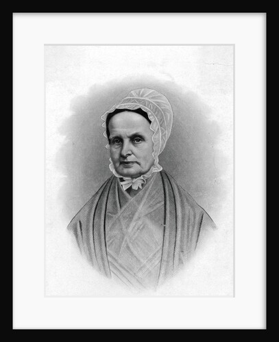 Illustrated Portrait of Lucretia Mott by Anonymous