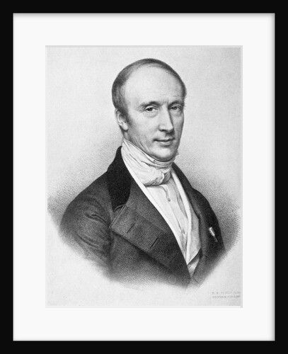 Portrait of Augustine Lewis Cauchy by Anonymous
